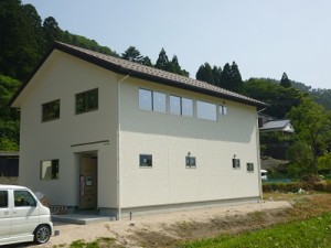 山下邸足場